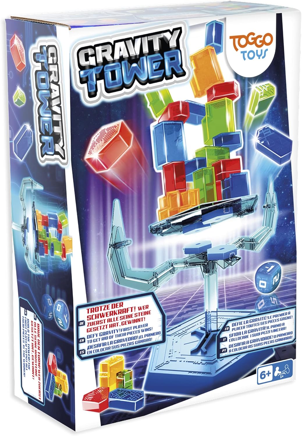 PLAY FUN Gravity Tower Geschicklichkeitsspiel