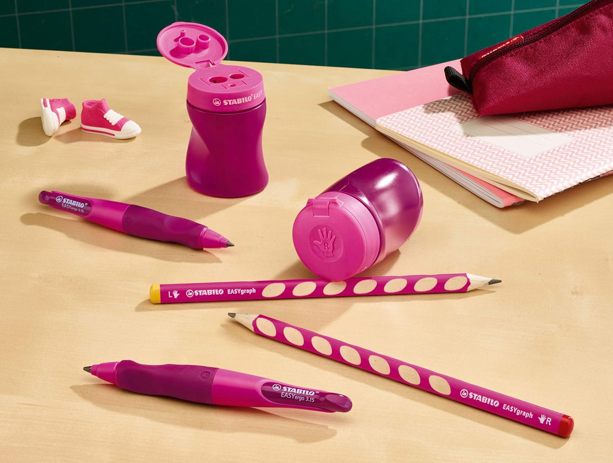 STABILO EASYsharpener Dosenspitzer pink Linkshänder (4501/1)