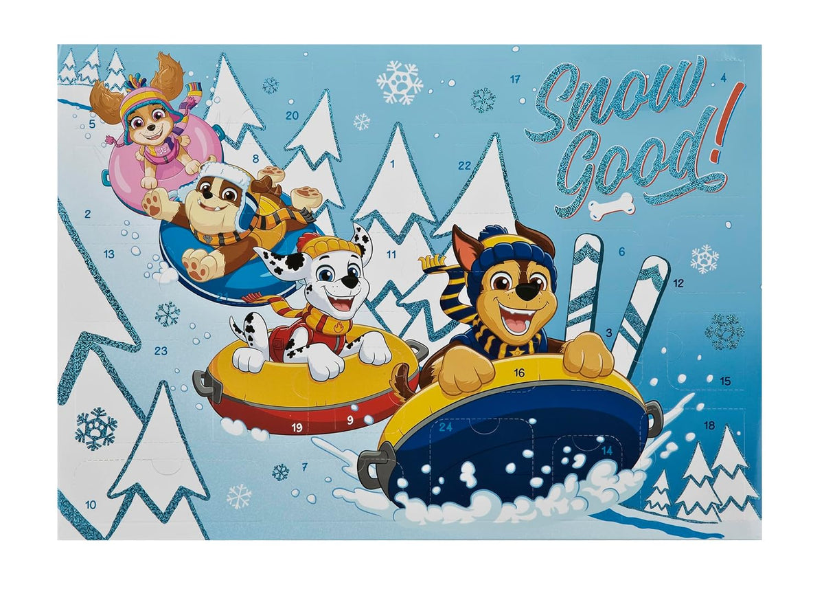 Paw Patrol Adventskalender mit Stempeln, Stickern & Puzzles