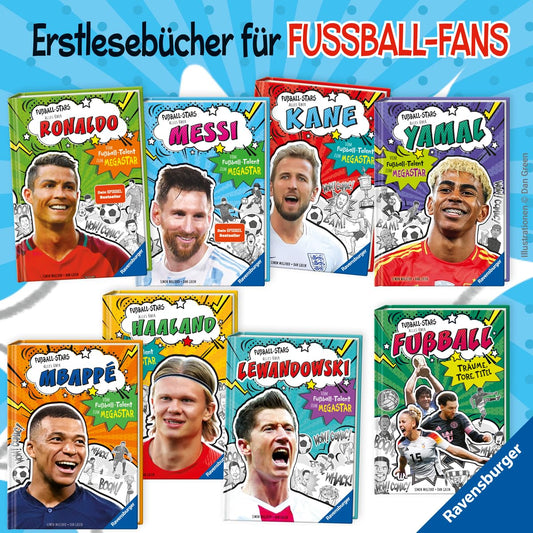 Fußball-Stars – Alles über Messi, Erstlesebuch ab 7 Jahren