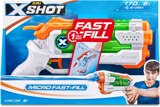 ZURU XSHOT Micro Fast-Fill Wasserspritzer 170ml