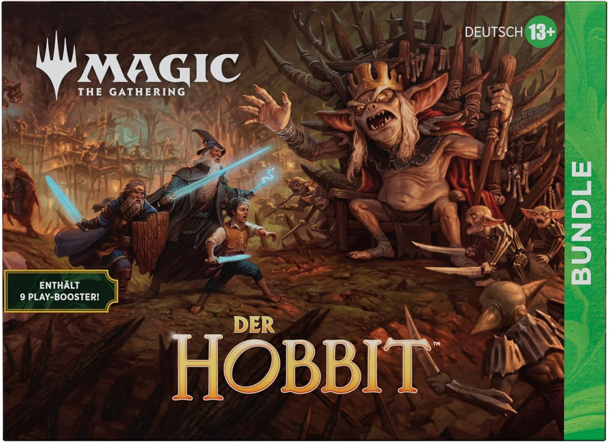 Magic: The Gathering | Der Hobbit Bundle Deutsch – 9 Play-Booster