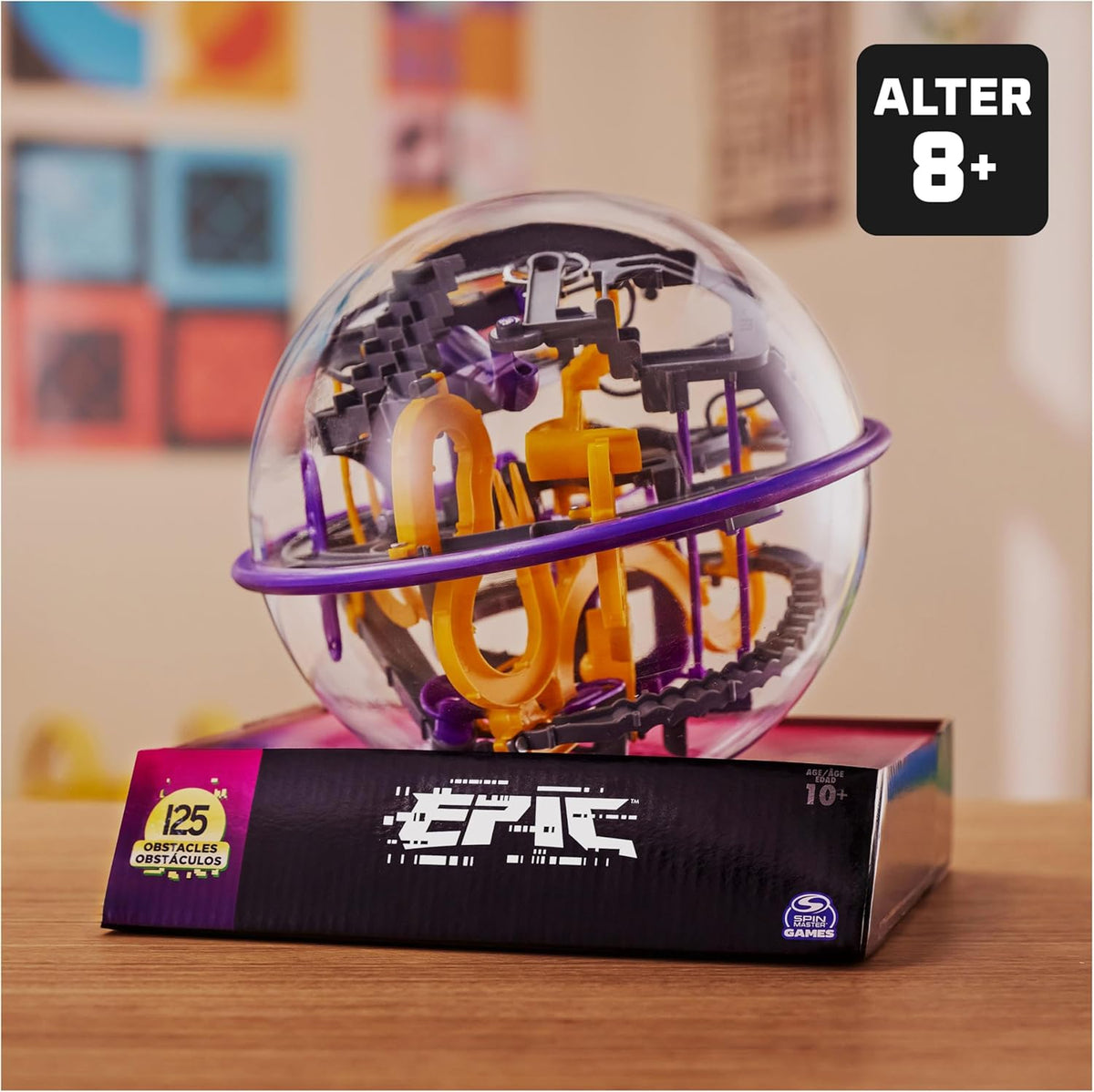 Perplexus Epic – 3D-Kugellabyrinth 125 Hindernisse ab 8 J.