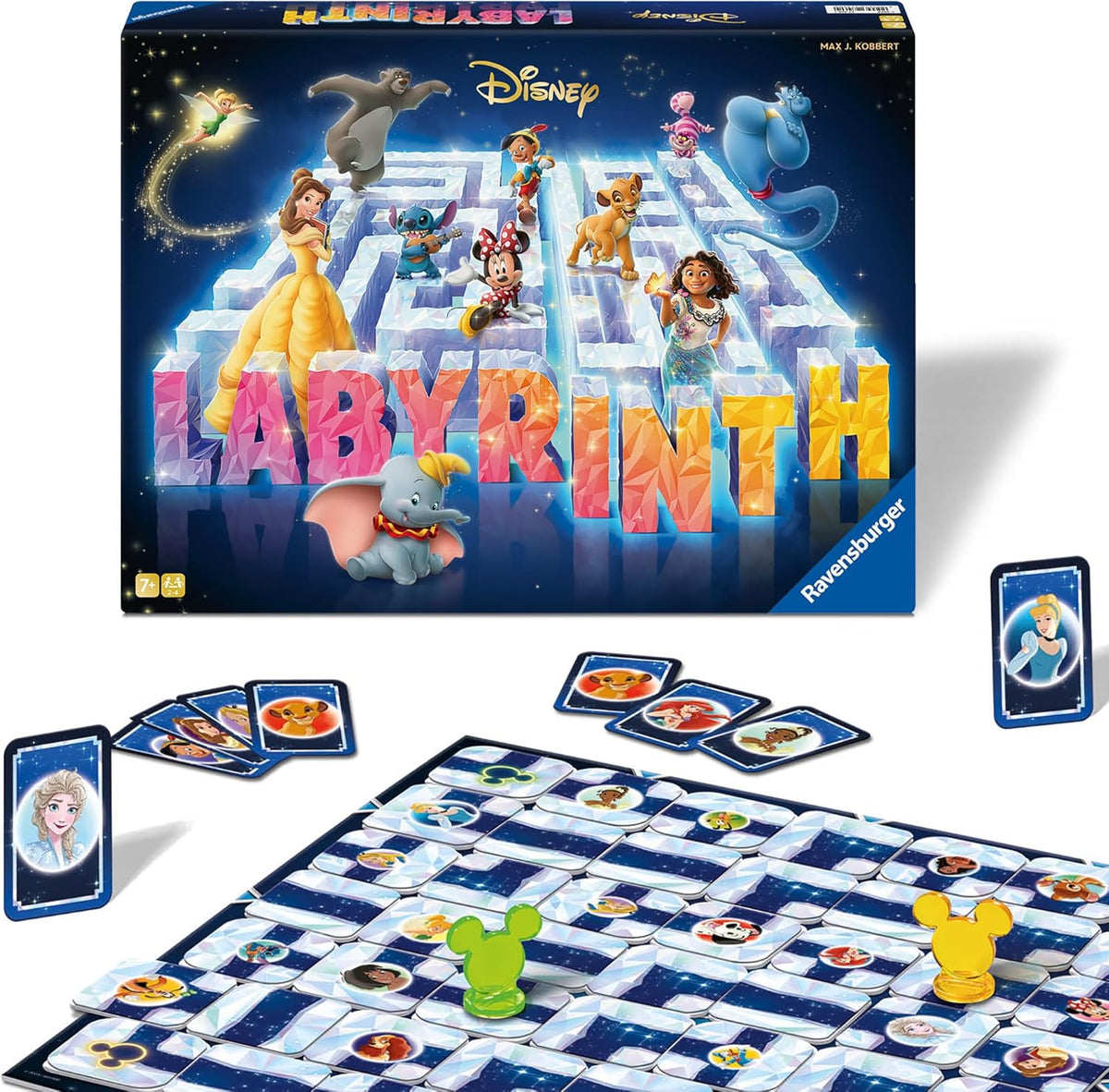 Ravensburger 27460 Disney Labyrinth – Familienspiel ab 7 J.