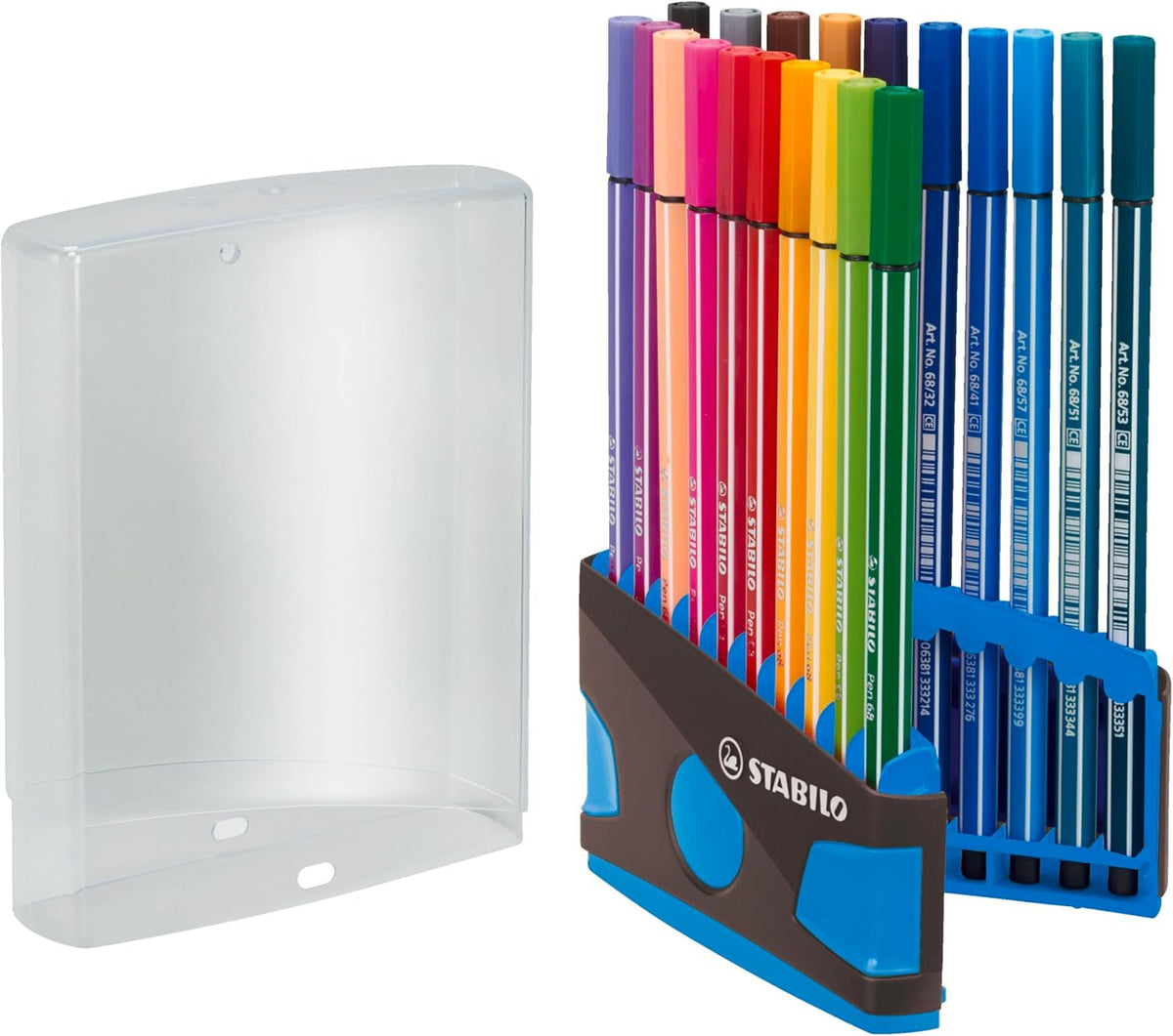 STABILO Pen 68 ColorParade 24er anthrazit/hellblau