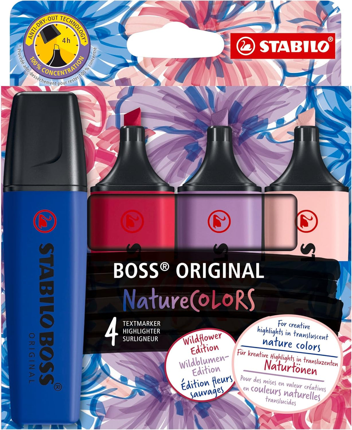 STABILO BOSS ORIGINAL NatureCOLORS Wildflower Textmarker