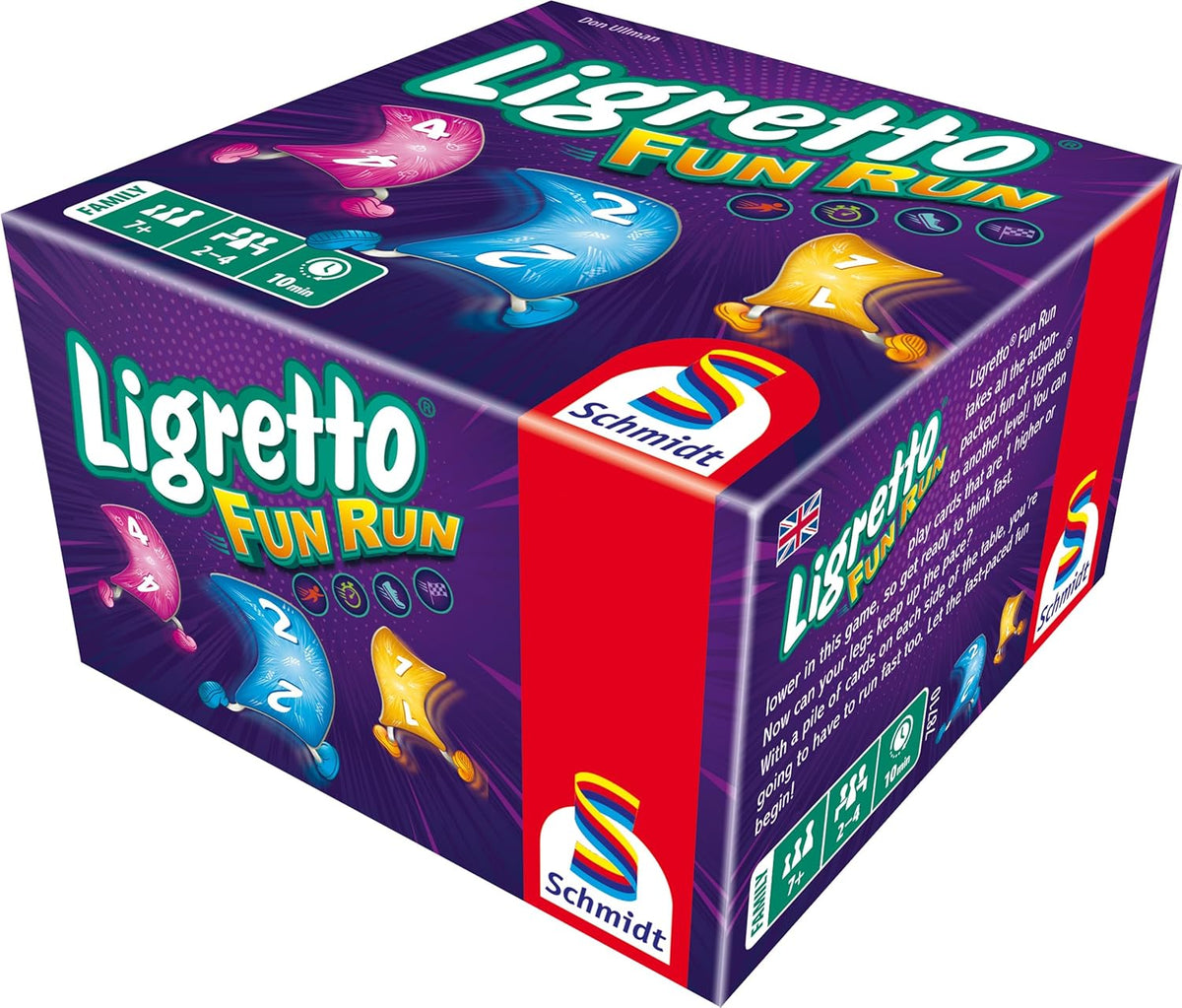 Ligretto Fun Run Kartenspiel 2-4 Spieler ab 7 Jahren