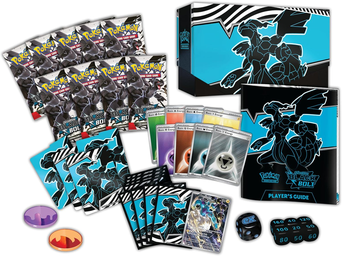 Pokémon TCG Elite Trainer Box Black Bolt - 9 Booster + Promo