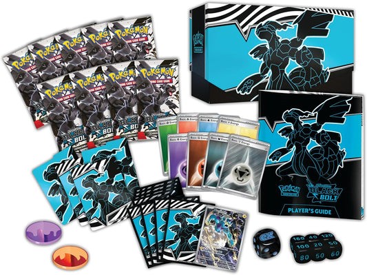 Pokémon TCG Elite Trainer Box Black Bolt - 9 Booster + Promo
