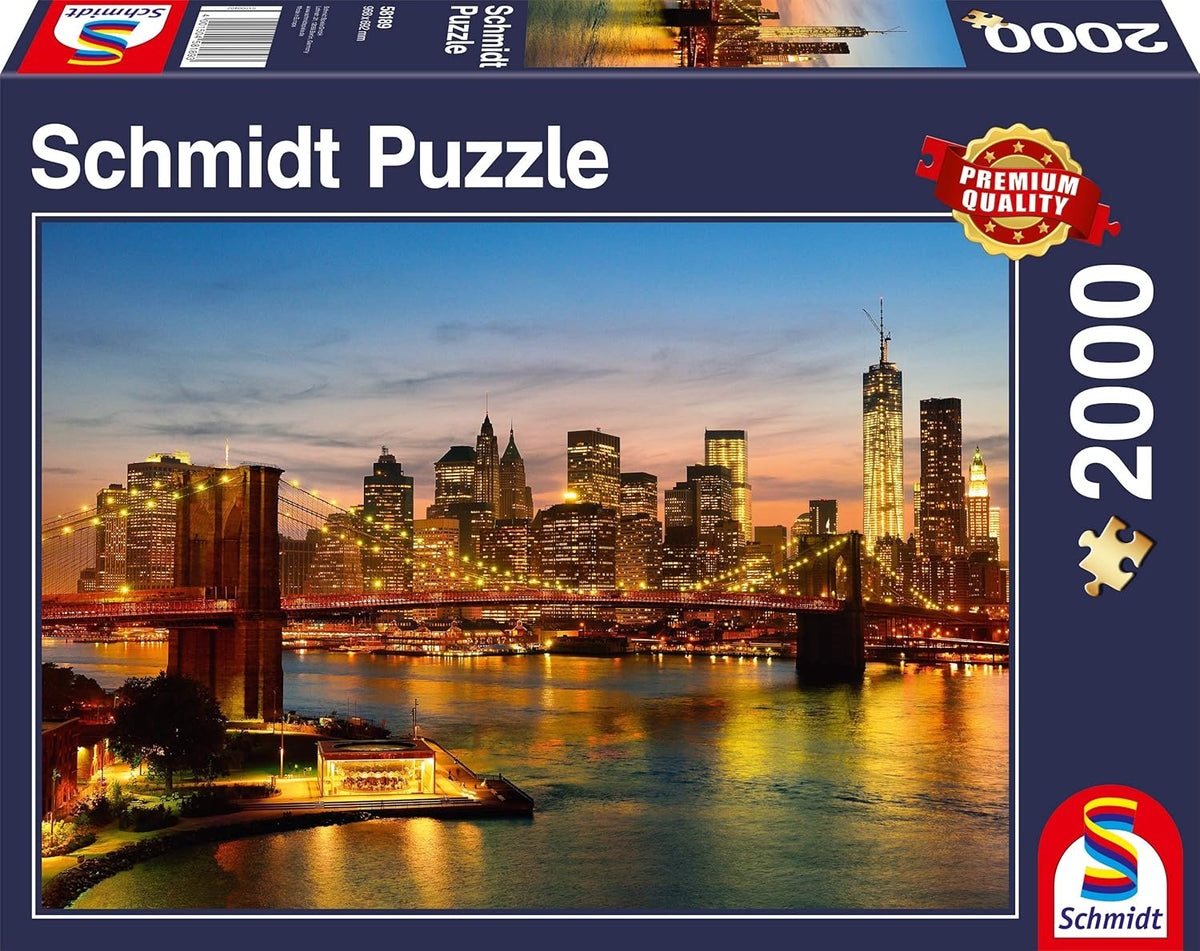 Schmidt Spiele Puzzle New York 2000 Teile
