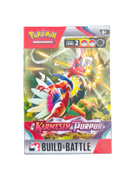 Pokémon Karmesin & Purpur Prerelease Set | 4 Booster DE