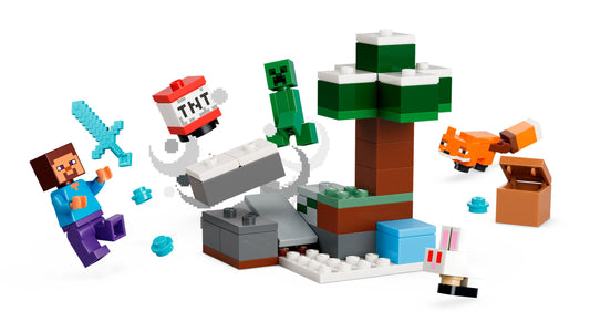 LEGO® Minecraft 21583 Steves Abenteuer in der Taiga – 79T
