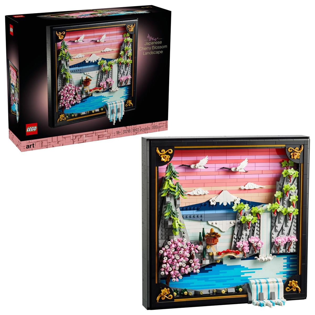 LEGO Art Japanische Kirschblütenlandschaft 31218 - 1.892 Teile