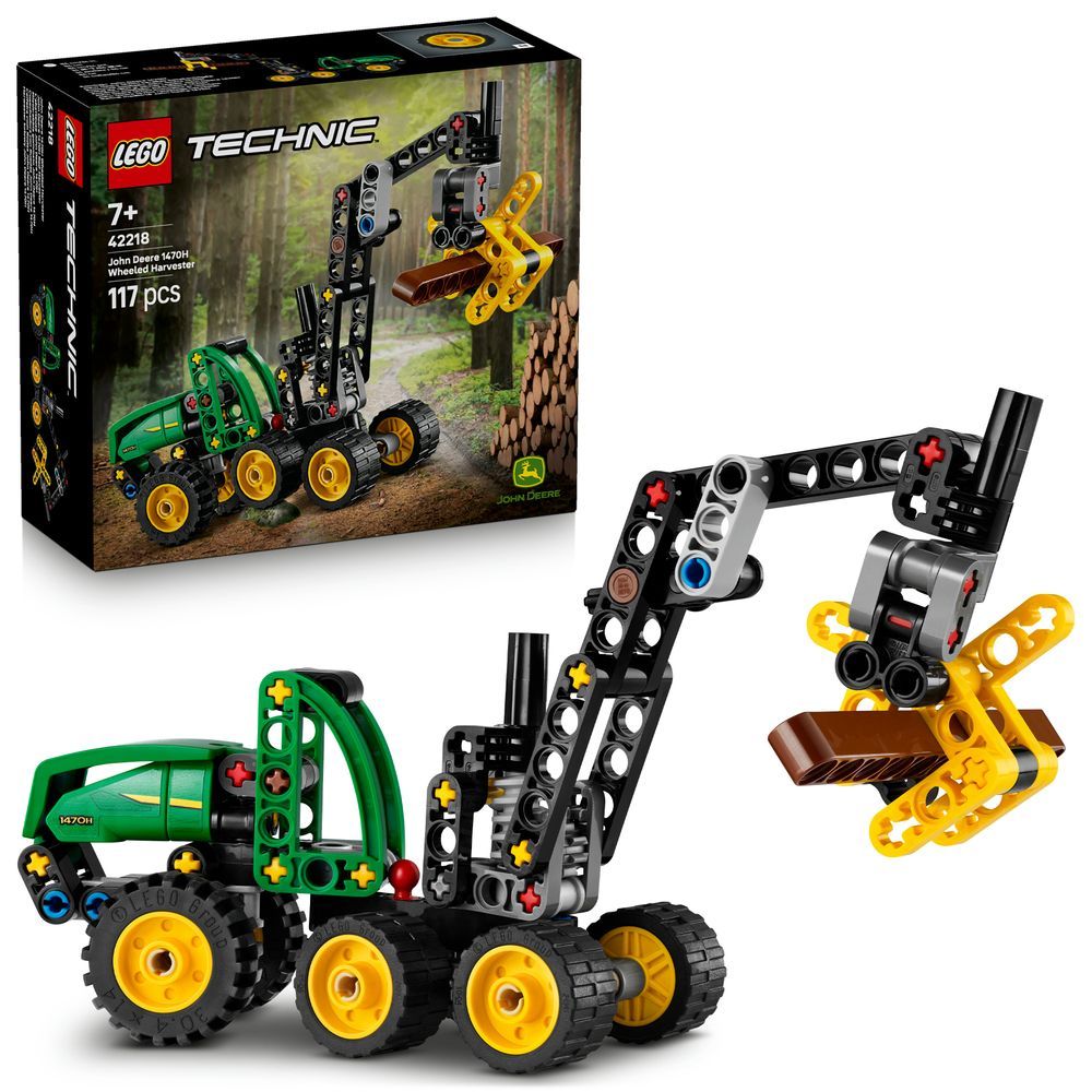 LEGO TECHNIC John Deere 1470H Rad Harvester 42218