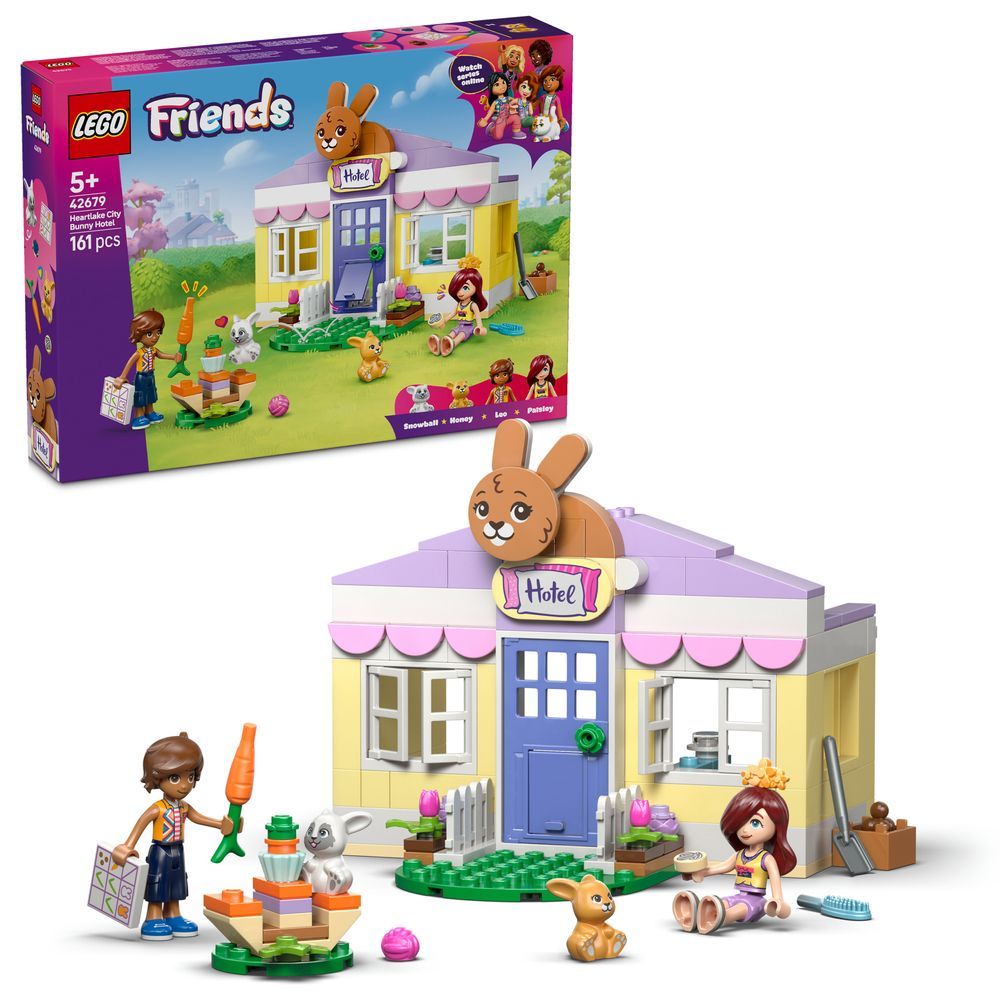 LEGO 42679 Heartlake City Hasenhotel - 161 Teile Bauset