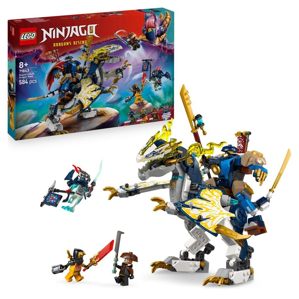 LEGO® Ninjago 71843 Rogues Mech-Drachenreiter