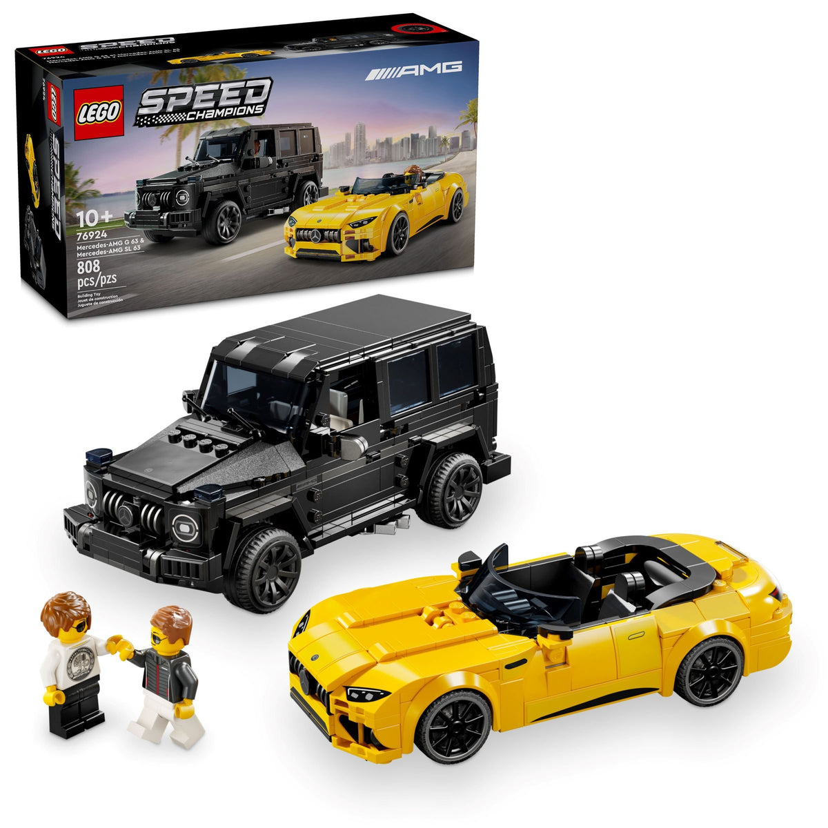 LEGO Speed Champions Mercedes-AMG G 63 & Mercedes-AMG SL 63 - 808 Teile
