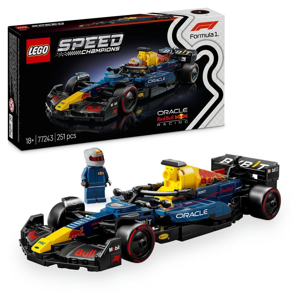 LEGO Oracle Red Bull Racing RB20 F1® Rennauto 77243 - 251 Teile