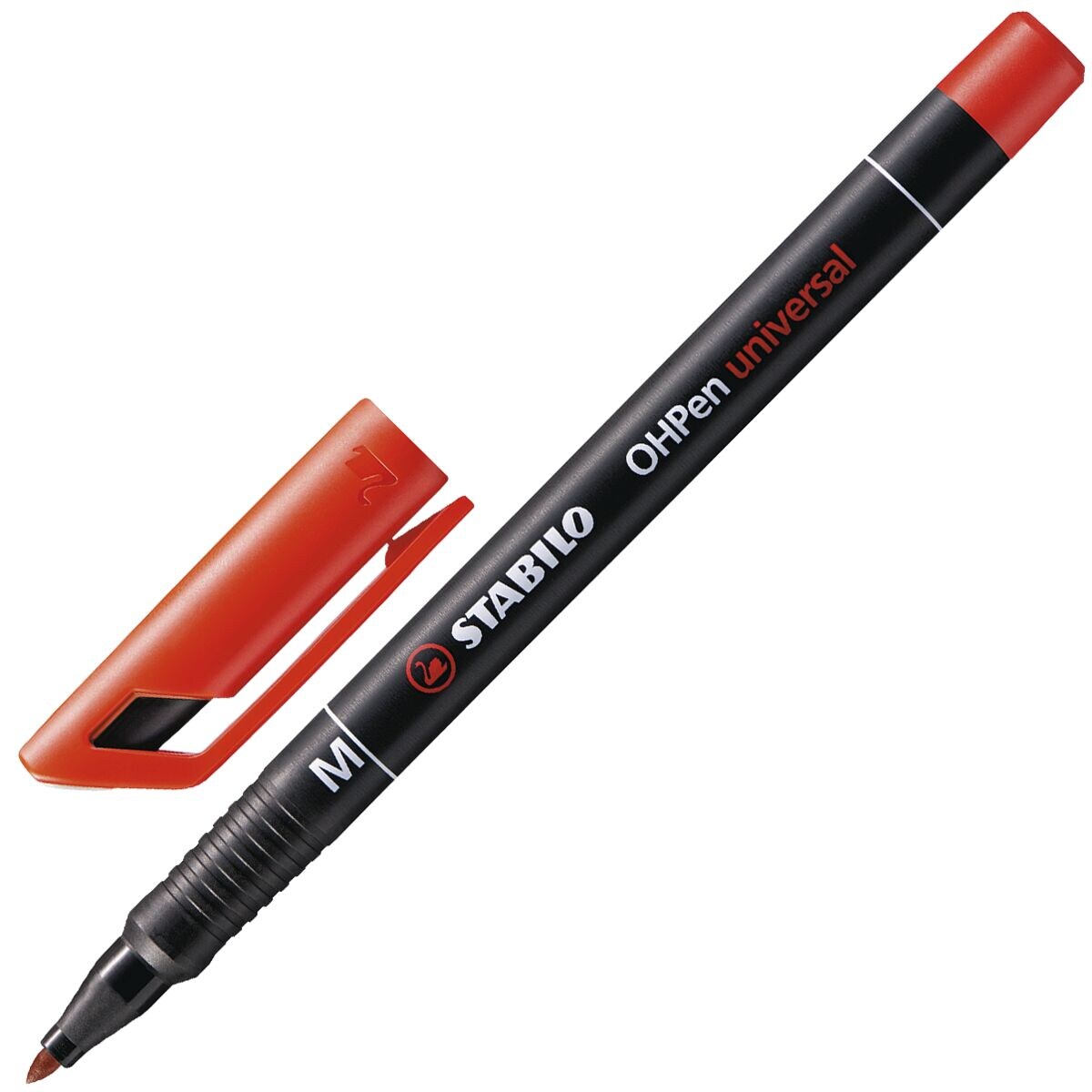 STABILO OHPen Universal Folienstift M 1,0 mm – rot, permanent