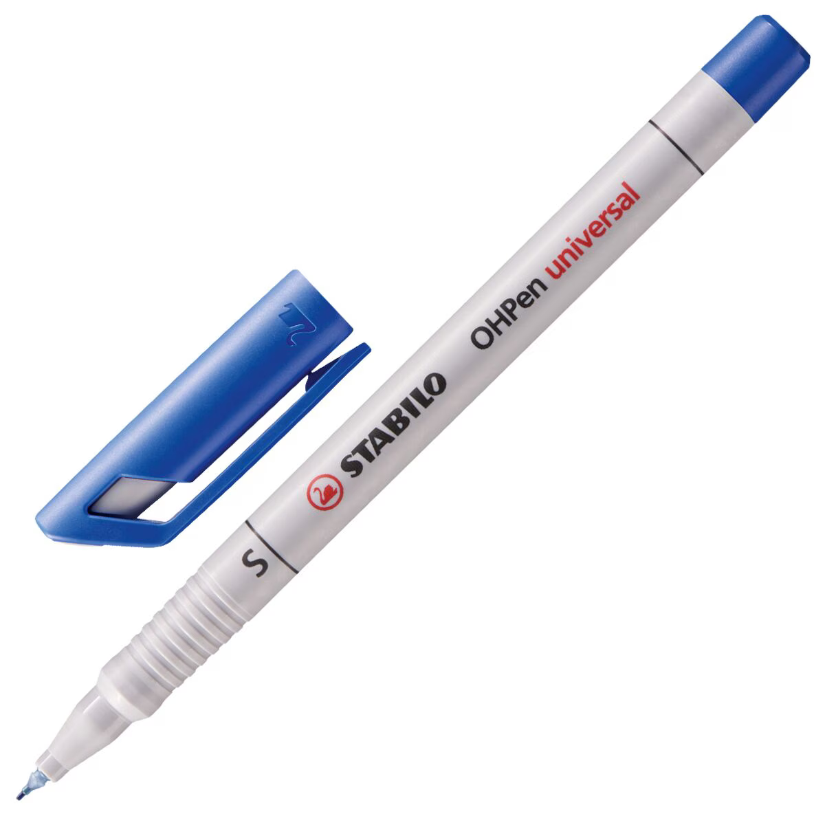 STABILO OHPen S non-permanent Folienstift blau 0,4 mm