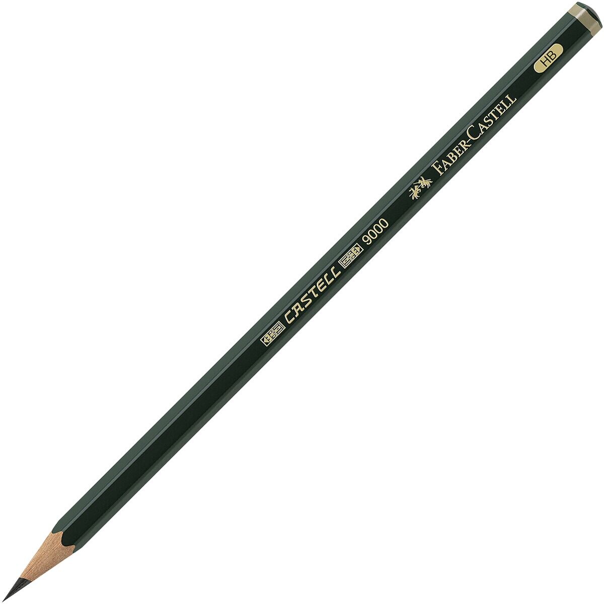 Faber-Castell Castell 9000 Bleistift HB – Made in Germany