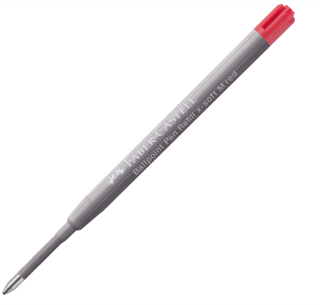 Kugelschreibermine x-soft M rot