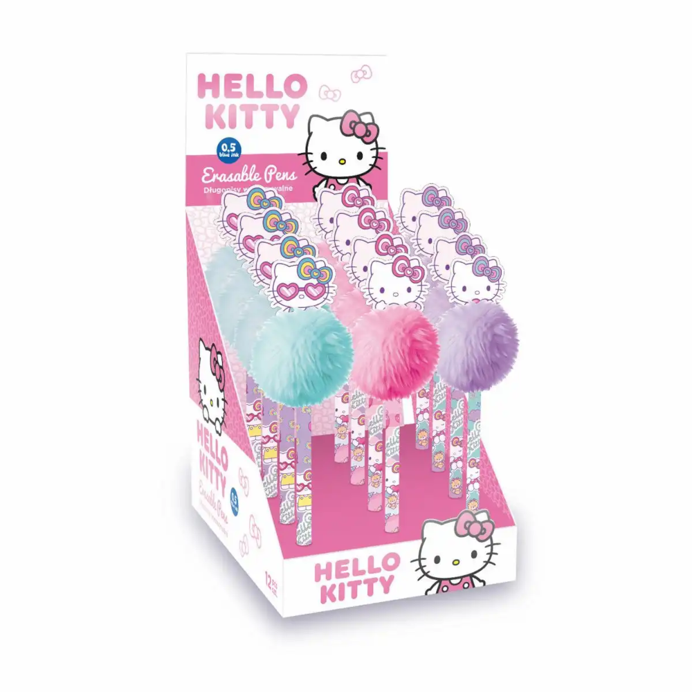 CoolPack Gelschreiber Hello Kitty Pompom radierbar – 1 aus 3 Designs