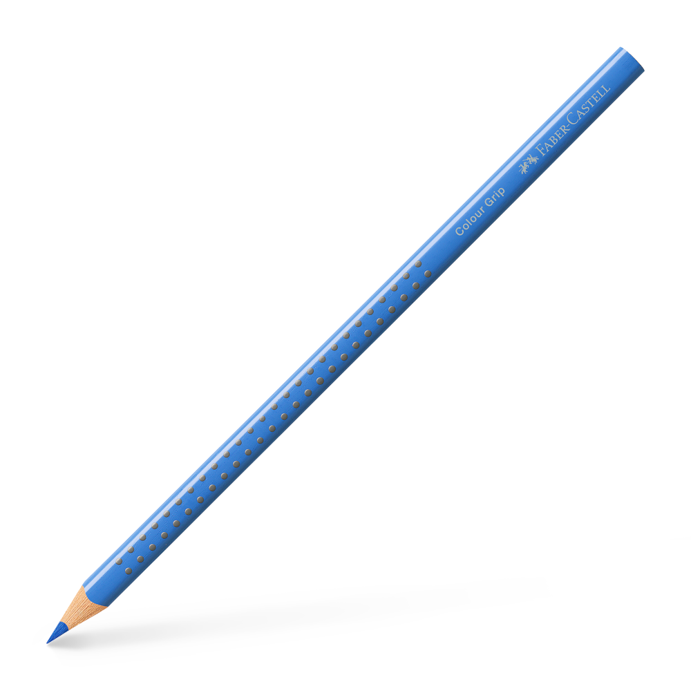 Faber-Castell Colour Grip Buntstift Pastellblau – Einzelstift