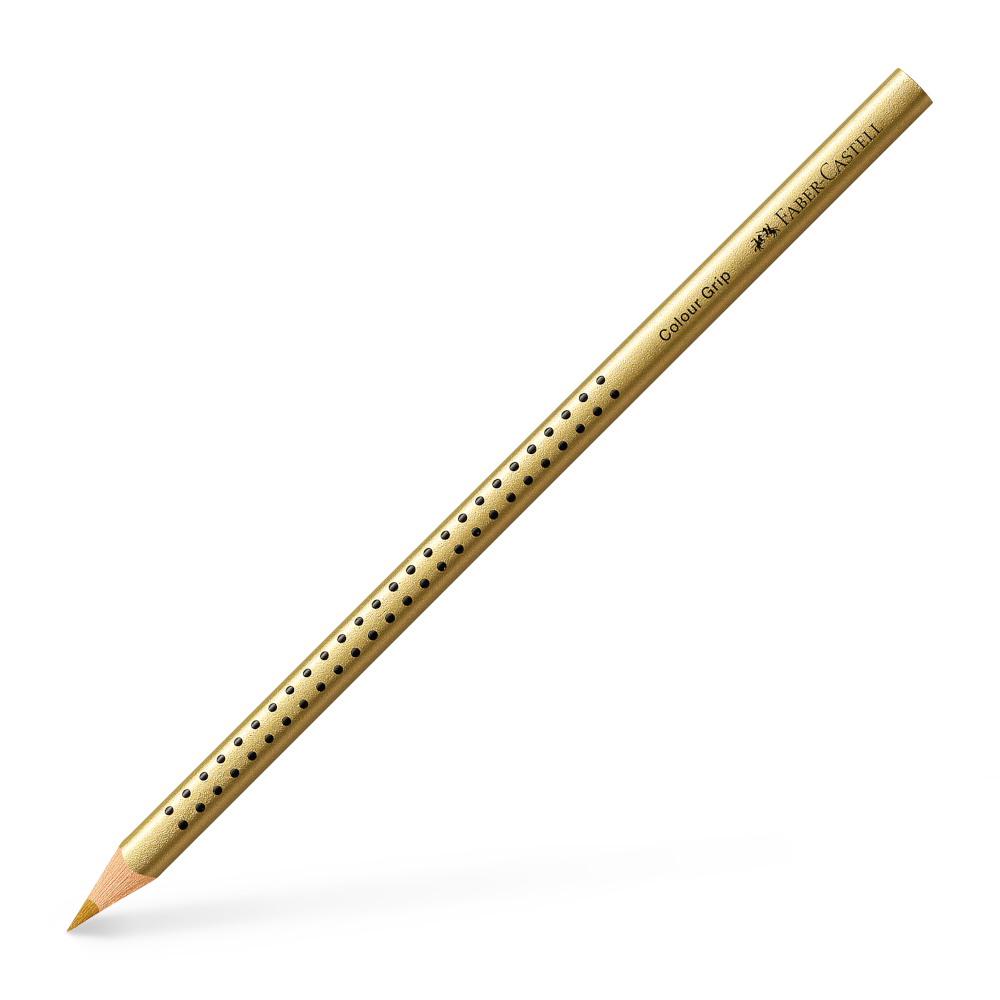 Faber-Castell Colour Grip Buntstift Gold – Einzelstift
