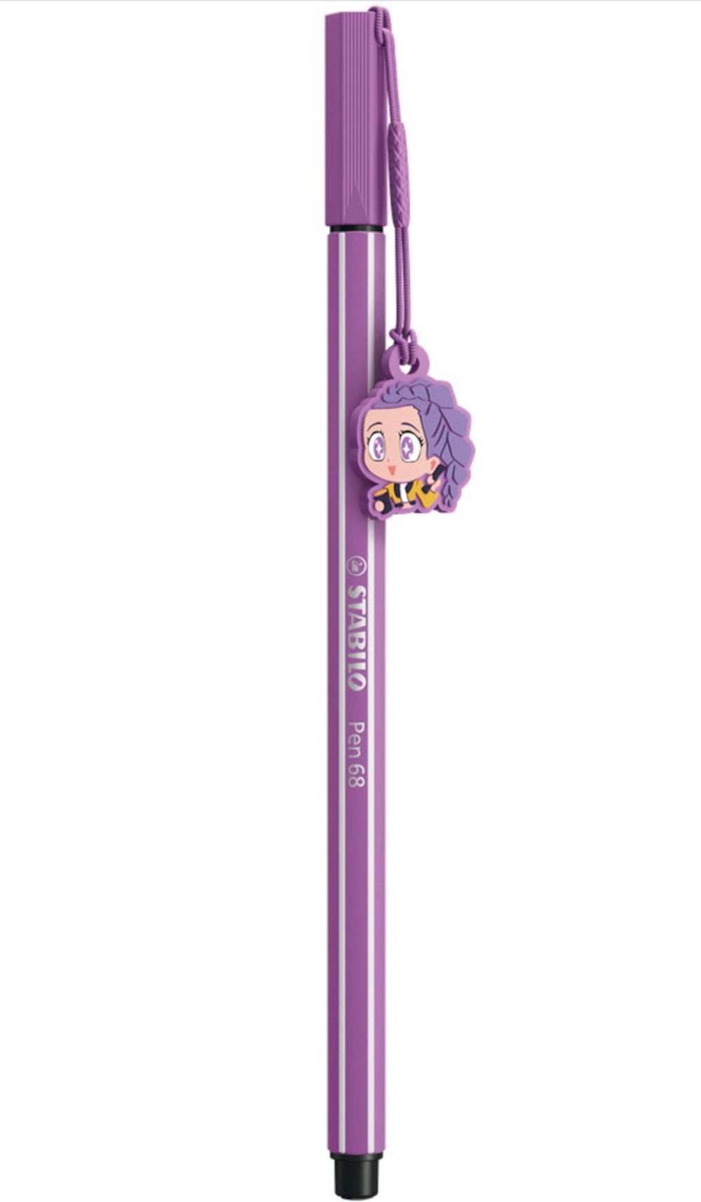 STABILO Pen 68 Filzstift KPop Demon Hunters Pflaume Lila 1 mm