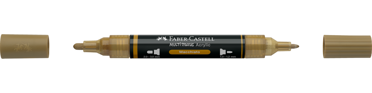Faber-Castell Multimark Acrylic Marker – Farbe: Macchiato