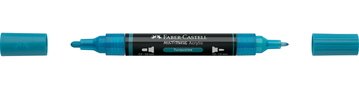 Faber-Castell Multimark Acrylic Marker – Farbe: Turquoise