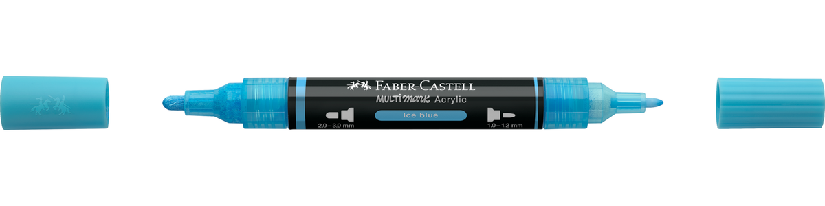 Faber-Castell Multimark Acrylic Marker – Farbe: Ice blue