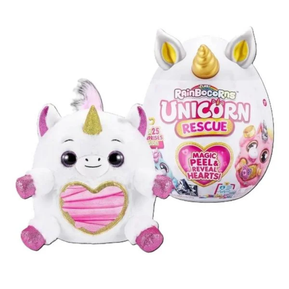 Rainbocorns Magicorn Surprise klein, 1 von 6 Plüschfreunden zufällig