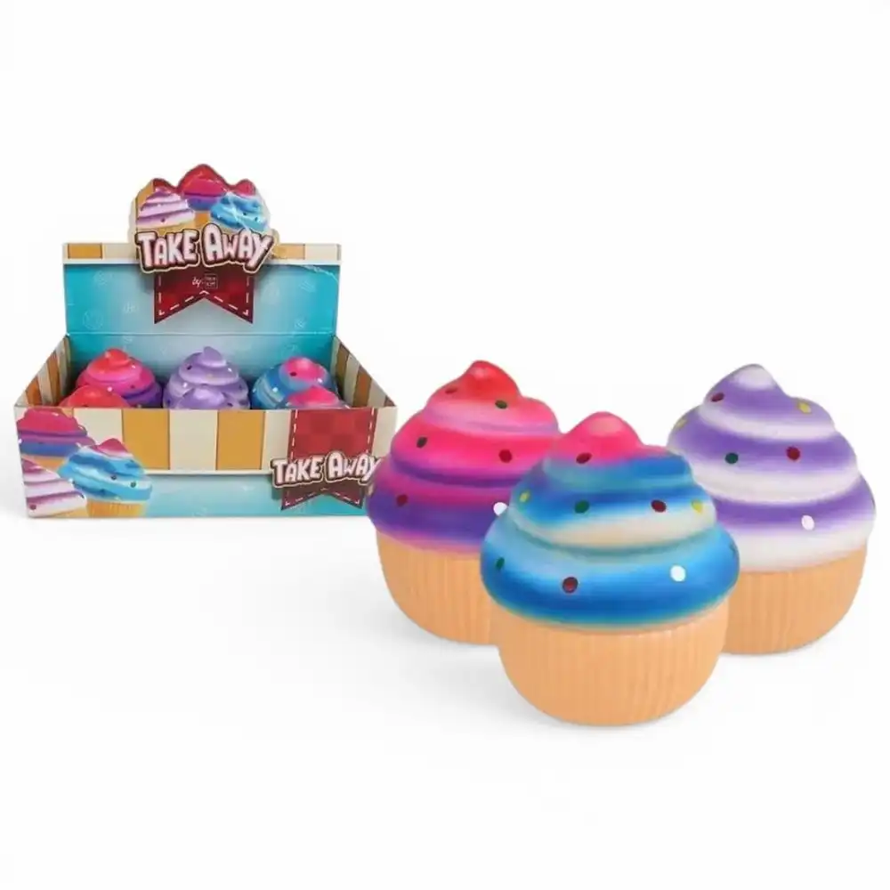 Squishy Jumbo Cupcake XXL, 1 von 3 Designs zufällig