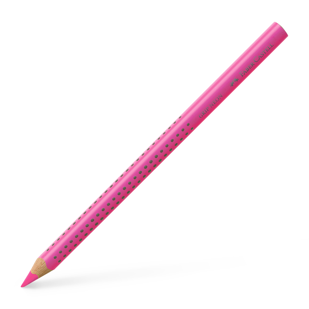 Faber-Castell Textmarker Jumbo Grip Neon – Farbe: Pink
