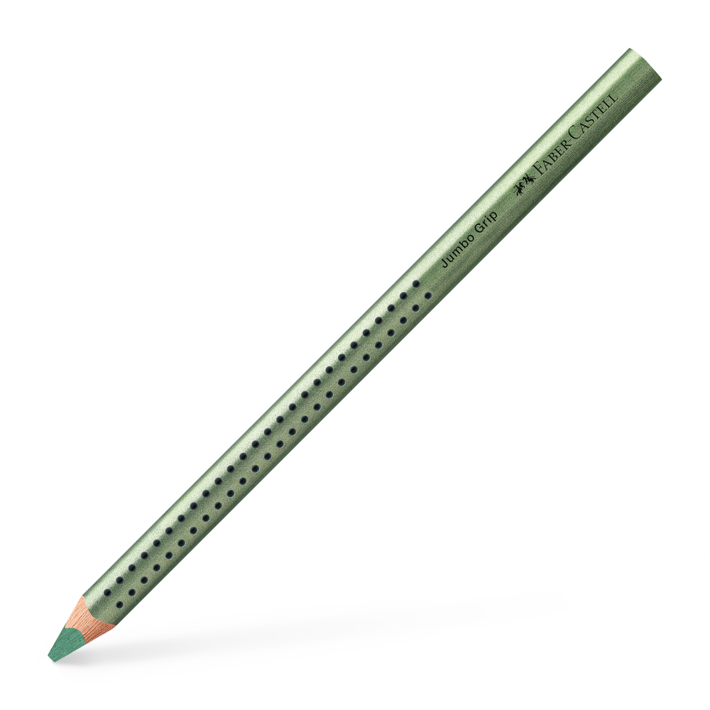 Faber-Castell Jumbo Grip Buntstift Green Metallic