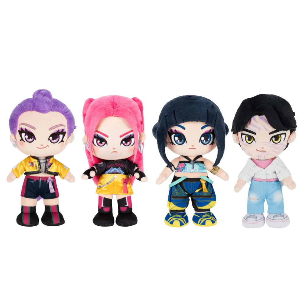 KPop Demon Hunters Plüschfigur 20 cm – 1 von 4 zufällig
