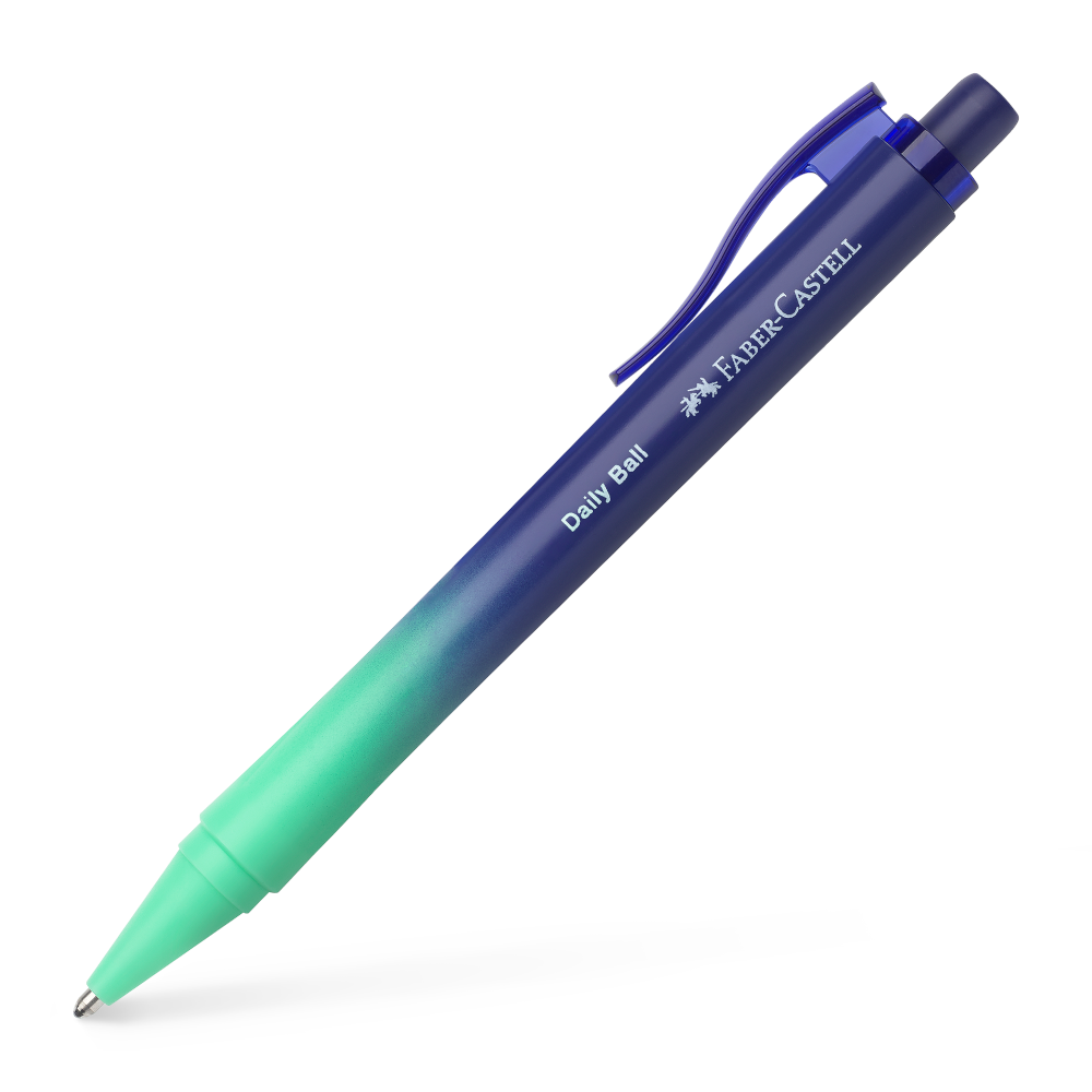 Faber-Castell Daily Ball Kugelschreiber XB dunkelblau/grün