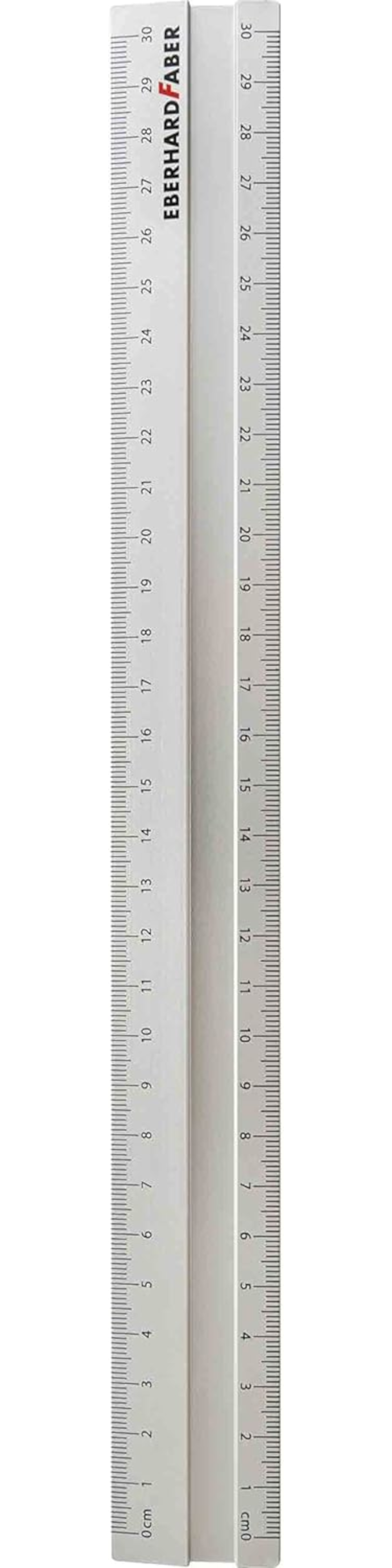 Eberhard Faber Aluminiumlineal 30 cm breit für Rechts- & Linkshand
