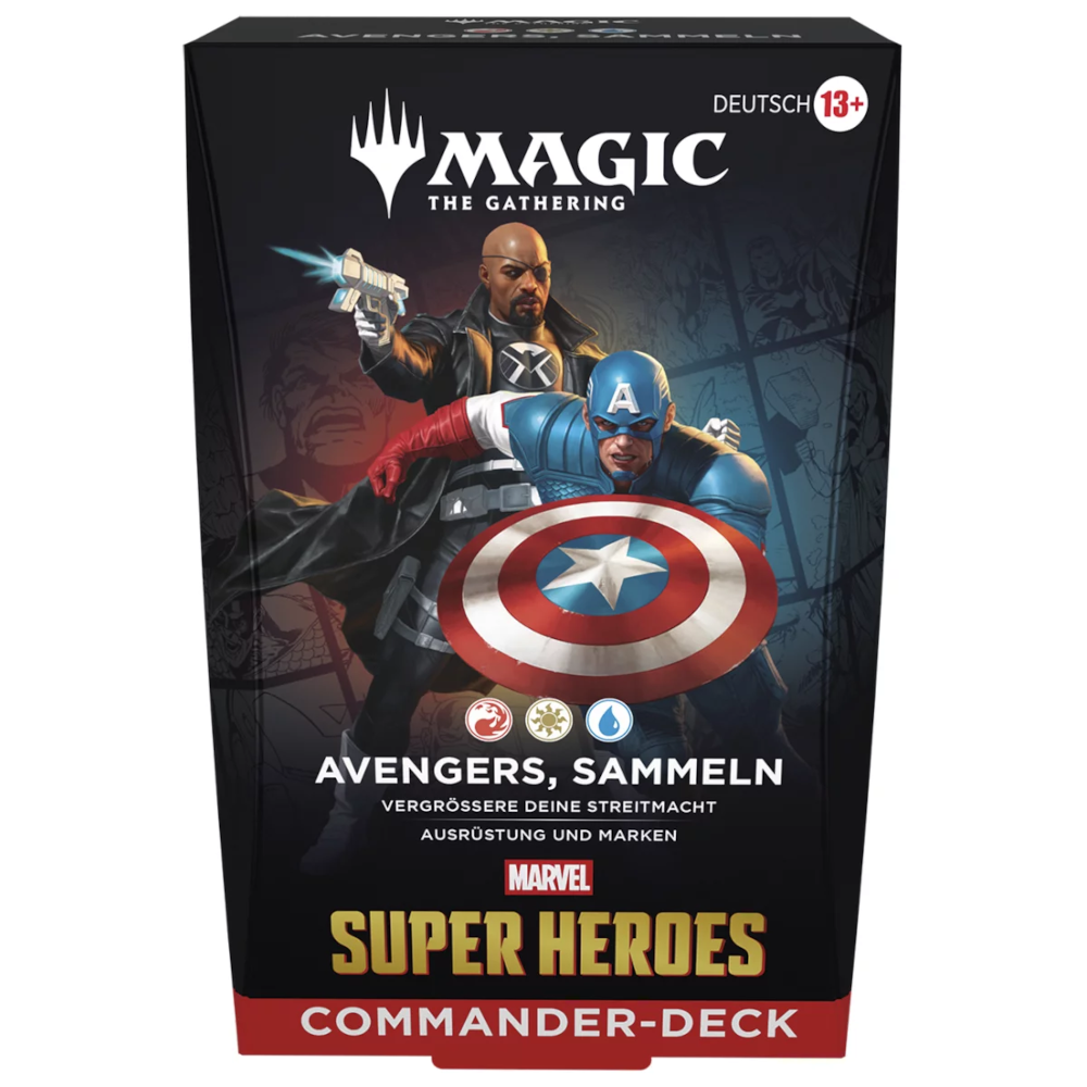 MTG Marvel Super Heroes Commander Deck – Avengers: Sammeln (DE)
