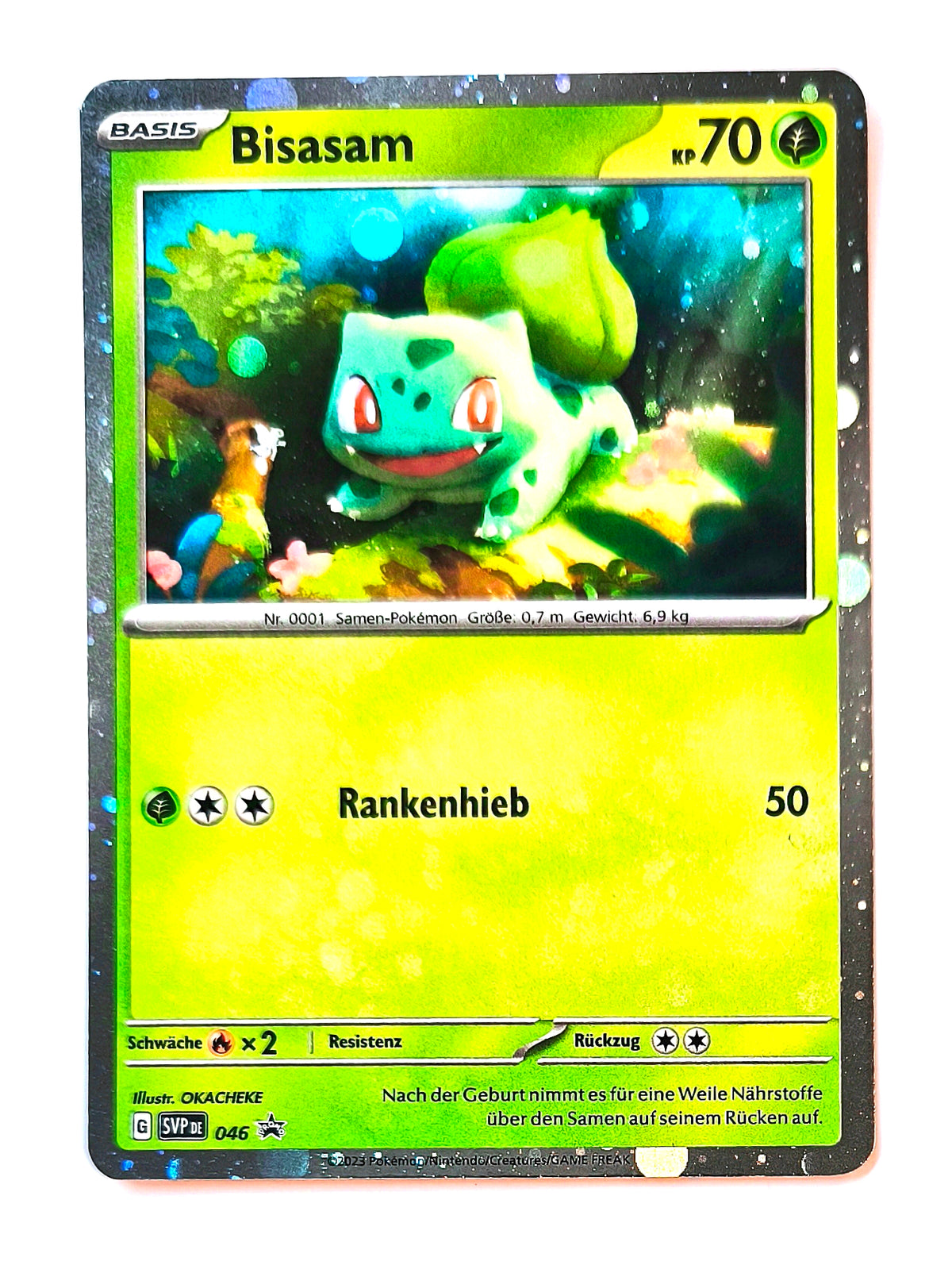 Pokemon Karte 151 Black-Star-Promo Bisasam HOLO SVP046 - Peer Online Shop