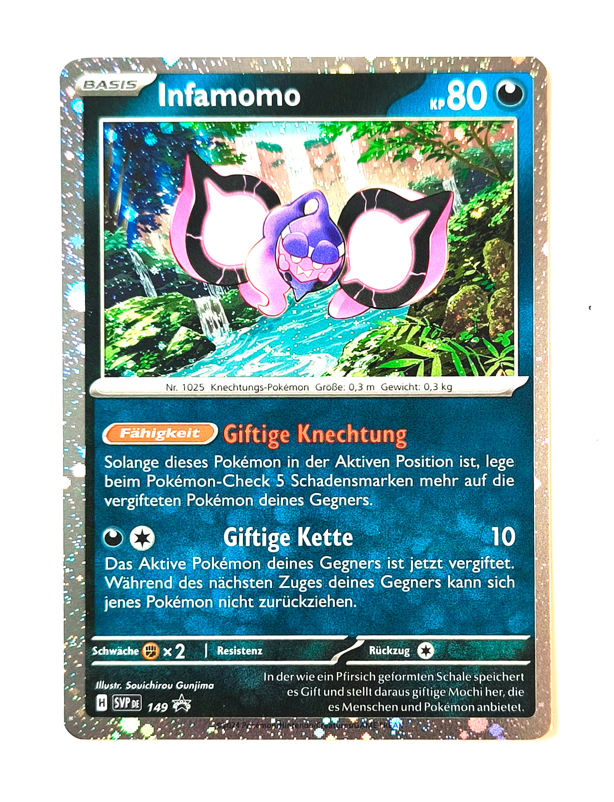 Pokemon Karte Black-Star-Promo Infamomo HOLO SVP149 - Peer Online Shop