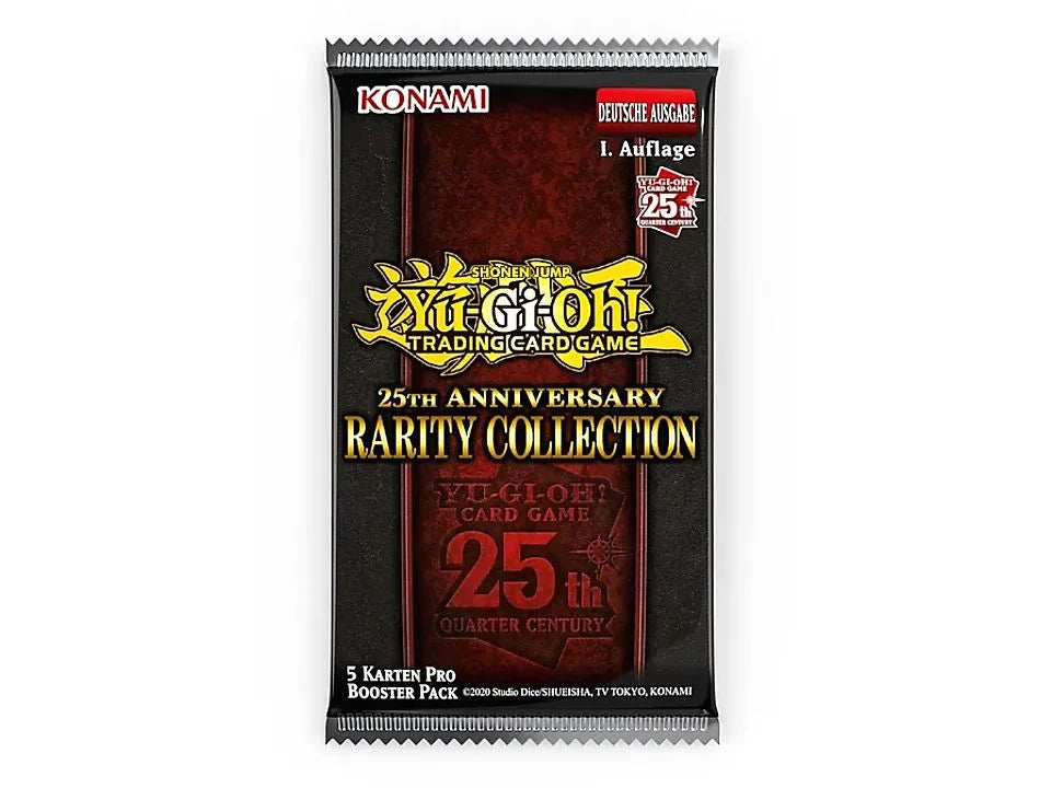 Yu-Gi-Oh - 25th Anniversary Rarity Collection - 1 Booster Pack der 1. Auflage - Peer Online Shop