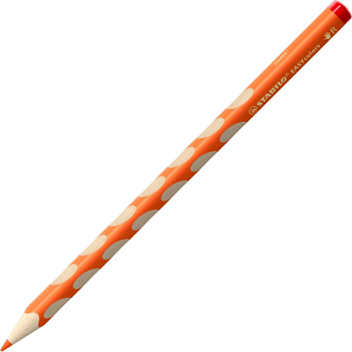 STABILO EASYcolors Buntstift Orange für Rechtshänder