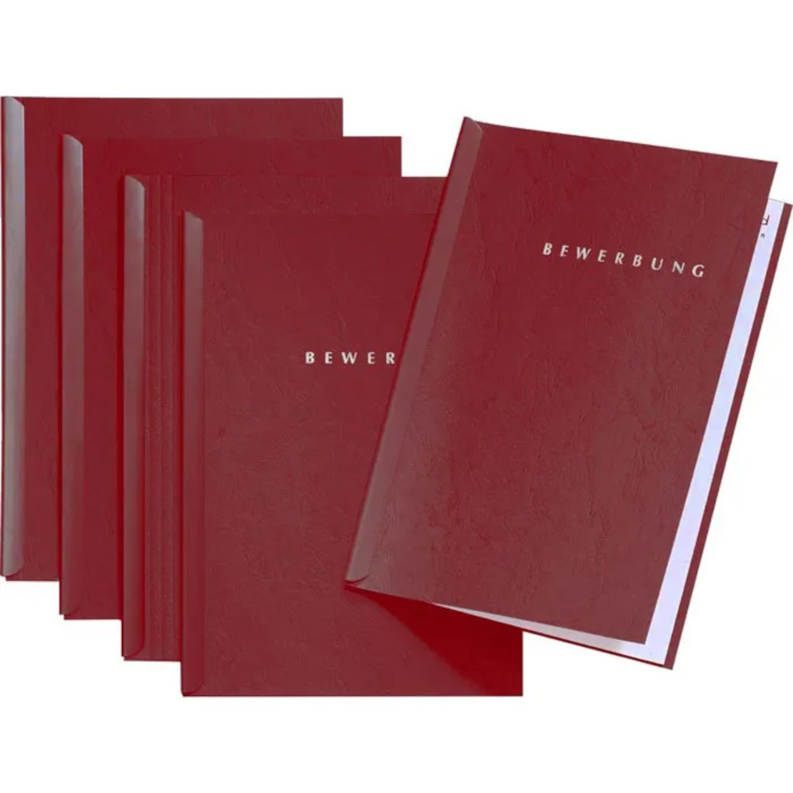 Pagna Bewerbungsset Start Basic rot, 5 Mappen (22005-01)