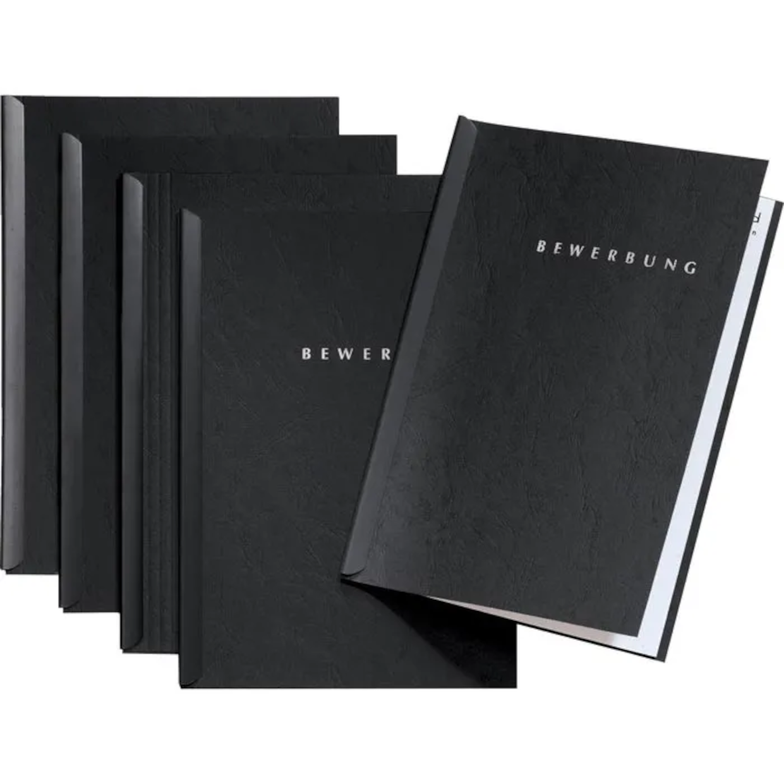 Pagna Bewerbungsset Start Basic schwarz, 5 Mappen (22005-04)