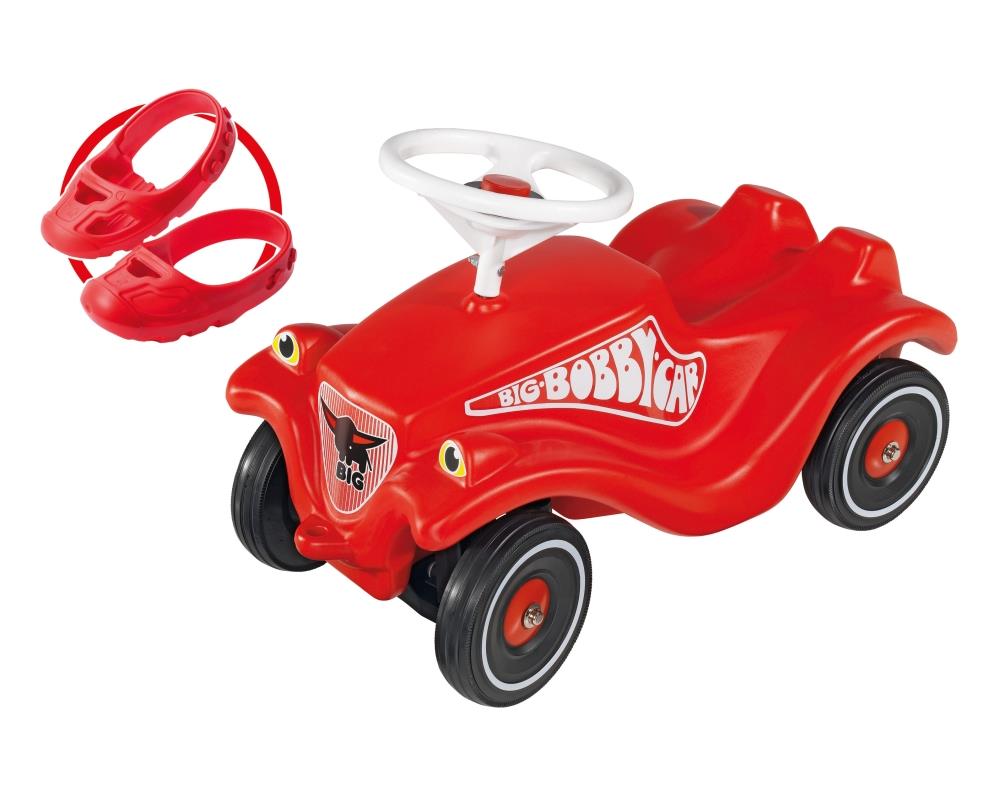 BIG Bobby Car Classic + Whisperer Wheels + Schuhschoner