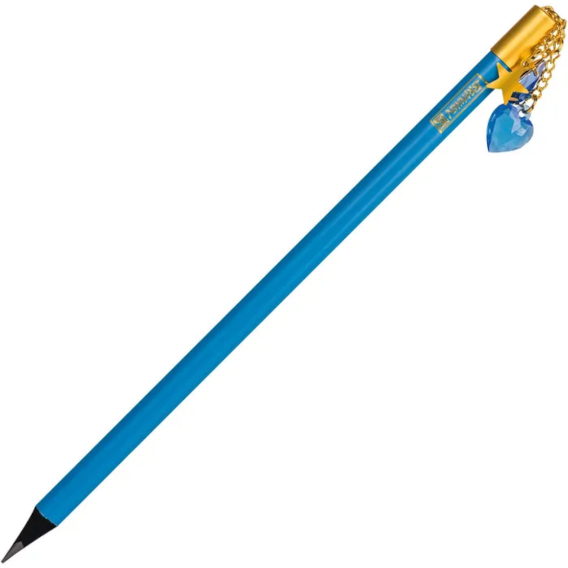 Brunnen Bleistift Herz Colour Code HB Azurblau