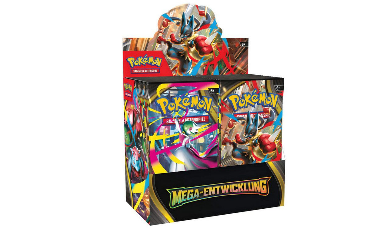 Pokémon-Sammelkartenspiel: Display Mega-Entwicklung (36 Boosterpacks)